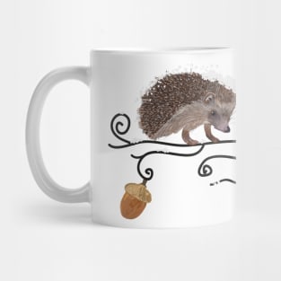 Hedge hog white Mug